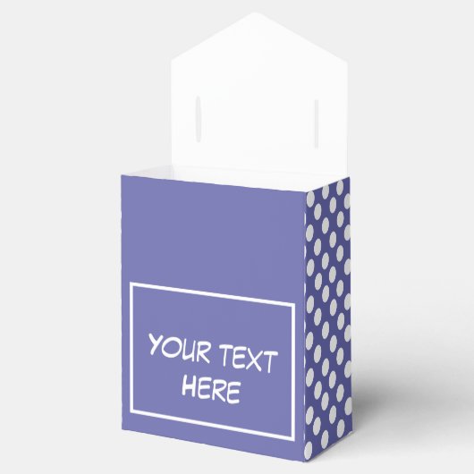 paarse witte pols bedankdoosjes (Geopend)