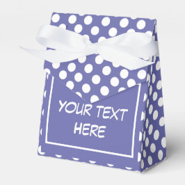 paarse witte pols bedankdoosjes