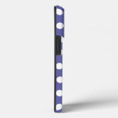 paarse witte pols Case-Mate iPhone case (Achterkant / Rechts)