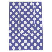 paarse witte pols medium cadeauzakje (Achterkant)