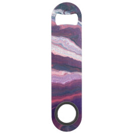 Paarse witte roze roestvrijstalen flesopener speed flessenopener