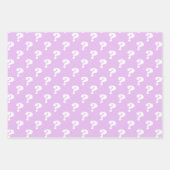 Paarse & witte Schattigee cadeauverpakking (vraagt Inpakpapier Vel (Voorkant 3)