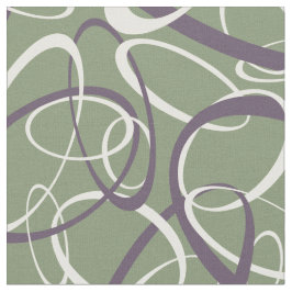 paarse witte streep geometrische looplooppatroon stof