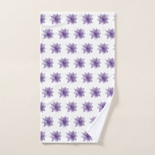 PAARSE WITTE STROOM MET BEDROOM TOWEL SET BAD HANDDOEK (Handdoek)