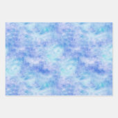 Paarse witte unicorn inpakpapier vel (Voorkant 2)