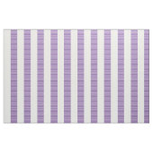 Paarse, witte, verticale strepes verbinding stof (Fat Quarter)