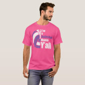 Paarse Witte Volleybal Mama Funny Moeders Sport F T-shirt (Voorkant volledig)