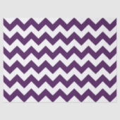 Paarse witte zigzag tissuepapier (Voorkant)