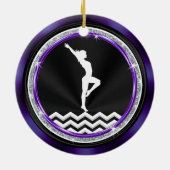 Paarse, witte, zwarte, gymnastiek Ornamenten (Achterkant)