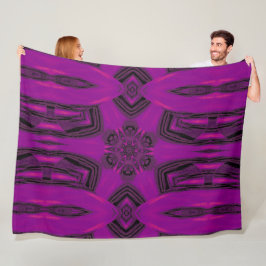 Paarse woestijn Song 37 Fleece Deken