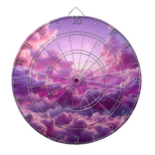 Paarse wolk dartbord