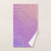 Paarse wolken bij schemering bad handdoek (Handdoek)