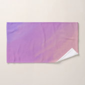 Paarse wolken bij schemering bad handdoek (Handdoek)
