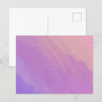 Paarse wolken bij schemering