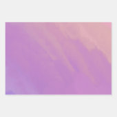 Paarse wolken bij schemering inpakpapier vel (Voorkant)