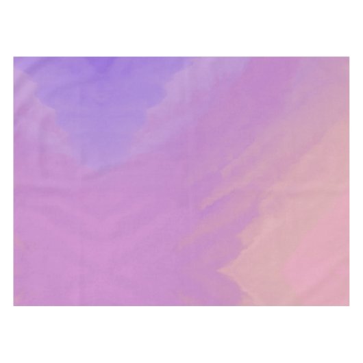 Paarse wolken bij schemering tafelkleed (Voorkant (Horizontaal))