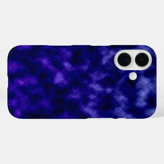 Paarse wolken Case-Mate iPhone case (Achterkant (horizontaal))