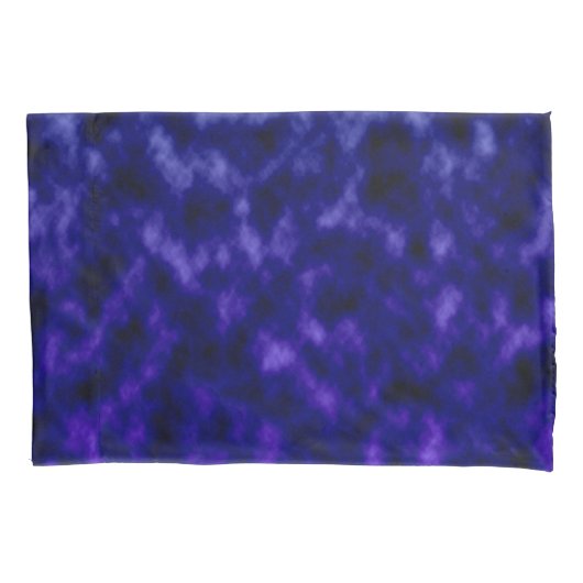 Paarse wolken kussensloop (Voorkant-Links)