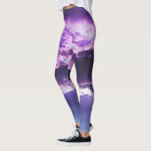 Paarse wolken leggings (Links)