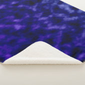 Paarse wolken sherpa deken (3/4)