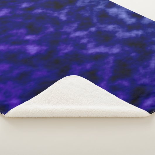 Paarse wolken sherpa deken (3/4)