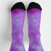 Paarse-wolkeneffect Sokken (Top)