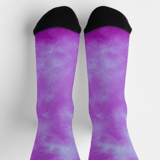 Paarse-wolkeneffect Sokken (Top)