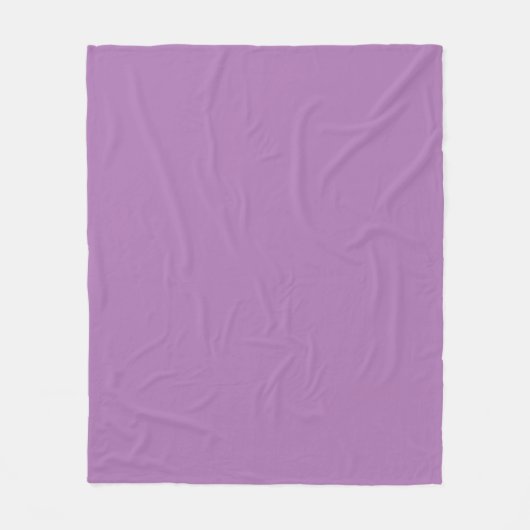 Paarse wollen deken Zachte knuffel minimalistische (Voorkant)