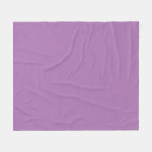 Paarse wollen deken Zachte knuffel minimalistische (Voorkant (Horizontaal))