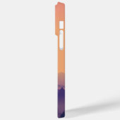 Paarse Yellow Hike Mountain Sunset Case-Mate iPhone Case (Achterkant / Links)
