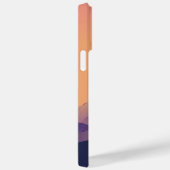 Paarse Yellow Hike Mountain Sunset Case-Mate iPhone Case (Achterkant / Rechts)