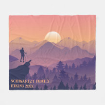  Paarse Yellow Hike Mountain Sunset