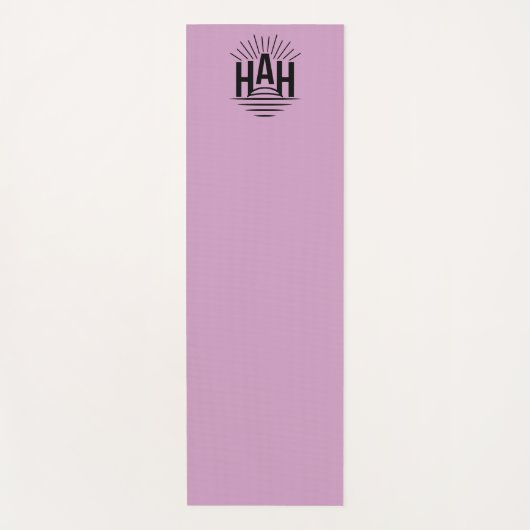 Paarse Yoga Yogamat (Voorkant)