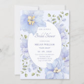 Paarse zachte bloesem kaart (Voorkant)