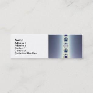 Paarse Zakelijke Kaart Templates Met Hanger Mini Visitekaartje
