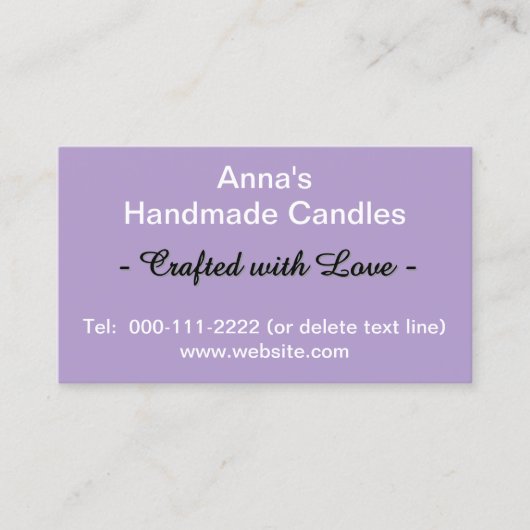 Paarse zakelijke QR-codes Logo 3,5 x 2,0 Visitekaartje (Voorkant)