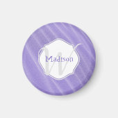 Paarse zand ripples Personalized Magnet (Voorkant)