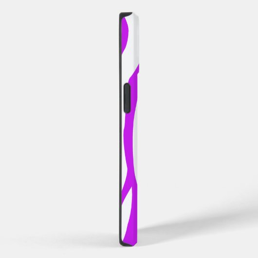 Paarse Zebra Afdrukken Case-Mate iPhone Case (Achterkant / Rechts)