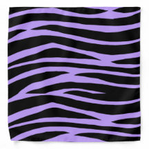 paarse zebra bandana