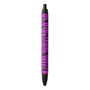 Paarse Zebra Dierlijke pen