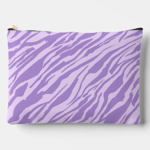 Paarse Zebra Stripes Patroon Etui