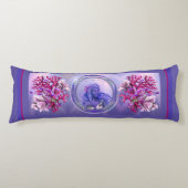 Paarse zeeduivel lichaamskussen (Voorkant)