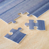 Paarse zeegezicht legpuzzel (Zijkant)