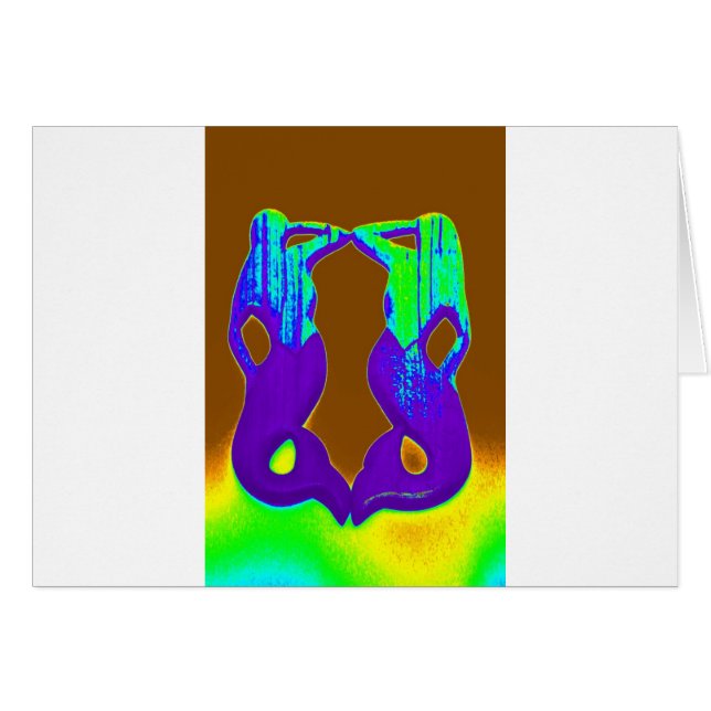 paarse zeemeermin (Voorkant Horizontaal)