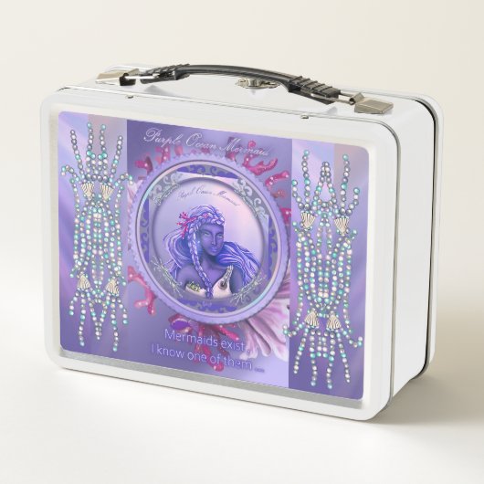 Paarse zeemeermin (Achterkant)