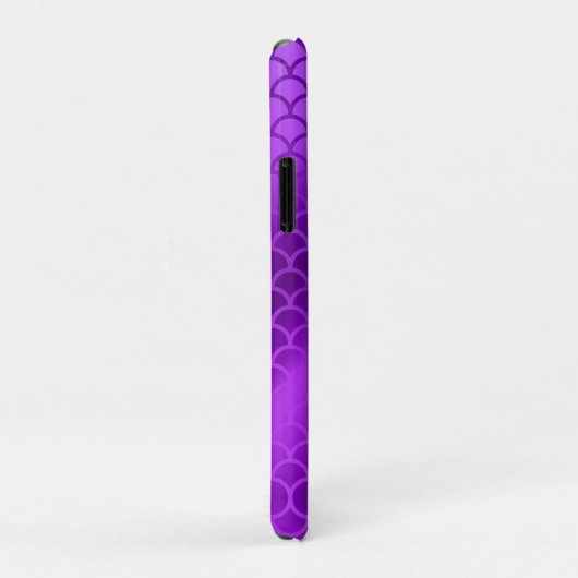 Paarse zeemeermin Case-Mate iPhone case (Achterkant/rechts)