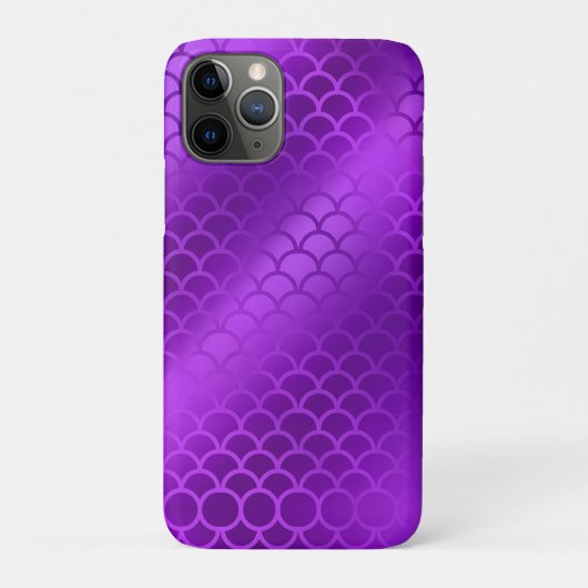 Paarse zeemeermin Case-Mate iPhone case (Achterkant)