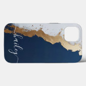 paarse zeemeermin huid met glitters Case-Mate i iPhone Case (Achterkant (horizontaal))