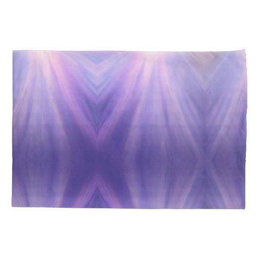 Paarse zeemeermin kussensloop (Achterkant)