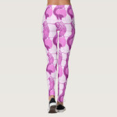 paarse zeemeermin leggings (Achterkant)